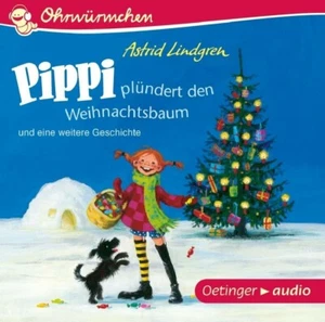 ASTRID LINDGREN - OHRWÜRMCHEN PIPPI PLÜNDERT DEN WEIHNACHTSBAUM UND CD NEW - Picture 1 of 1