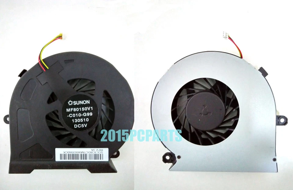 New for Toshiba Qosmio X75 X75-A7103KL X75-ASP7201KL CPU fan MF80150V1-C010-G99 - Image 1 of 4