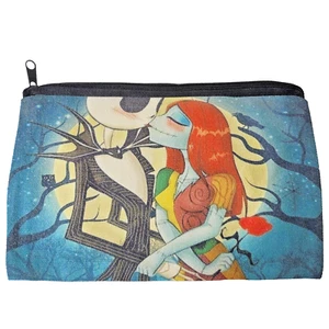 Disney Tim Burton's Nightmare Before Christmas Small Cosmetic Zipper Pouch - Picture 1 of 5