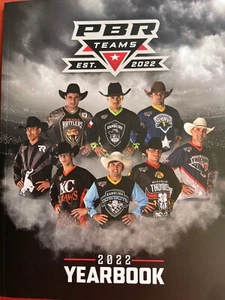 2022 PBR TEAM SERIES YEARBOOKPROFESSIONAL BULL RIDING INAUGURAL SEASON 8 TEAMS - Picture 1 of 1