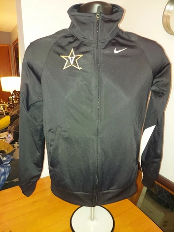 Nike Vanderbilt Commodores BBVA Compass Bowl Football Track Jacket Mens XS Cover