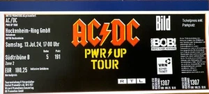 ACDC Sitzplatz Ticket Hockenheim-Ring 13.07.2024 - Bild 1 von 1