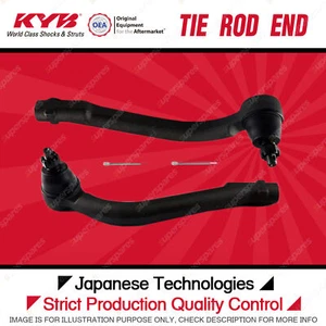 2 Pcs KYB Front Tie Rod Ends for Hyundai i30 FD Elantra HD 1.6L 2.0L 2006-2013 - Picture 1 of 2