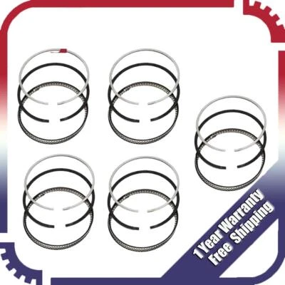 Piston Rings Set STD Fit Volvo S40 S60 S80 C30 C70 XC90 2.4 2.5 L5 B5244S B5254T Foto 1 de 4