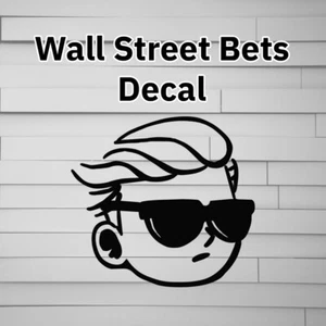 Wall Street Bets Tendie Man Vinyl Aufkleber Aufkleber Reddit Wallstreetbets - Bild 1 von 5