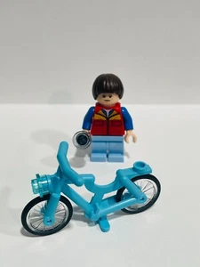 Lego Will Byers Minifigura con Bicicleta Stranger Things Totalmente Nuevo 100% Auténtico - Imagen 1 de 1