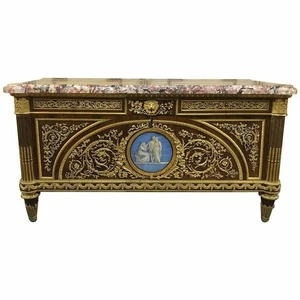 19.Jahrhundert Marie Antoinette Dresser Paris With Feuervergoldeten Fittings