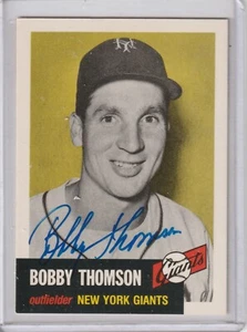 Bobby Thomson signed 1991 Topps Archives card New York Giants autograph - Picture 1 of 1