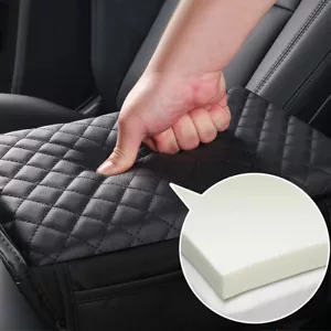 For Tesla Model 3/Y Armrest Cushion Center Console Leather Cover Accessories. - Foto 1 di 12