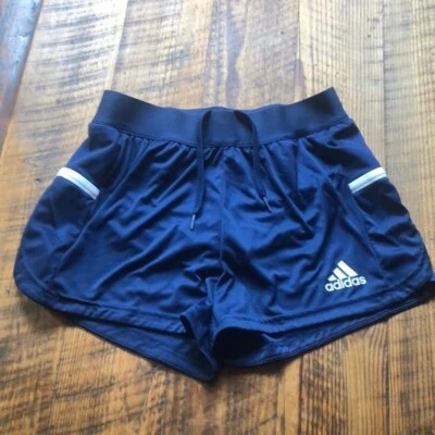 Adidas clima cool running short medium blue and white - Image 1 of 4