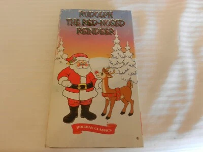 Rudolph The Red-Nosed Reindeer (VHS, 1998) Viva Video 3 Holiday Classics - Image 1 of 3