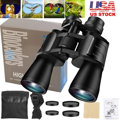 180x100 Zoom Night Vision Outdoor HD Binoculars Hunting Telescope Christmas Gift - Image 1 of 4