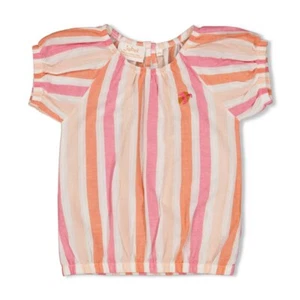 Blusa JUBEL Samba Shake rayas rosa talla 116 VERANO 2025 NUEVO - Imagen 1 de 3