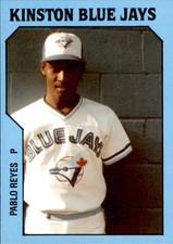 1985 Kinston Blue Jays TCMA #9 Pablo Reyes Dominican Republic DR Baseball Card