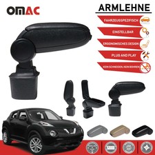 Mittelarmlehne Armlehne Schwarz Passform für Nissan Juke 2010-2019