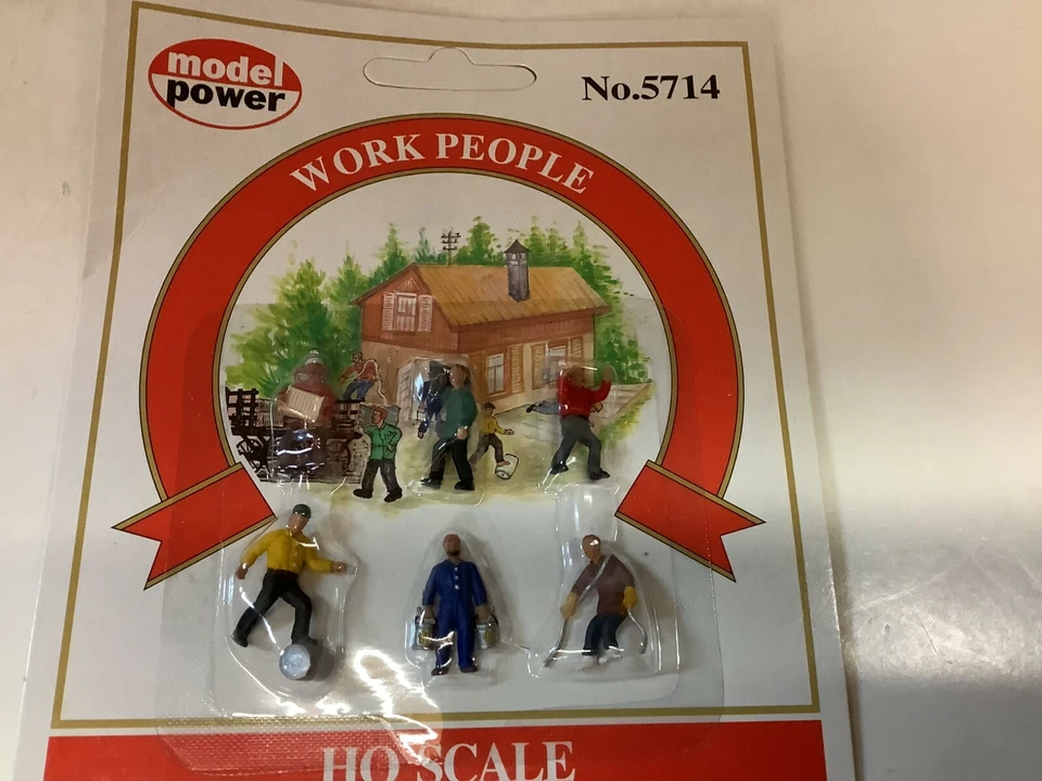 Model Power #5714 HO scale "Work People" - Image 1 of 1