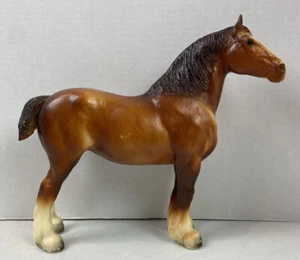 Breyer Clydesdale Mare Horse 12 x 9 Traditional Size #83  Brown - Imagen 1 de 7
