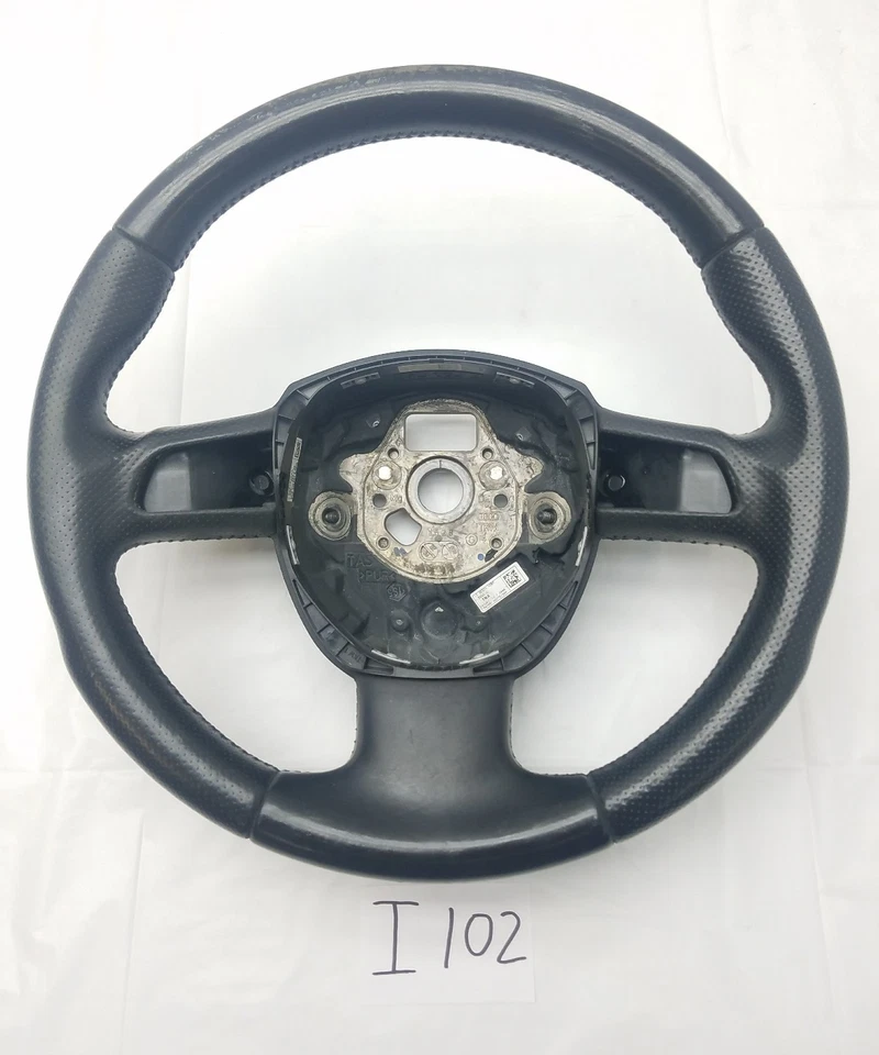 2007 2008 2009 2010 2011 2012 Audi A5 Steering Wheel  GENUINE OEM - BLACK Foto 1 de 1