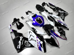 For 2015-2016 BMW S1000RR Blk Blue White ABS Injection Mold Bodywork Fairing Kit - Picture 1 of 9