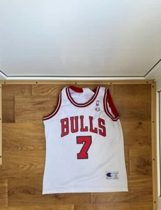 Camiseta deportiva de baloncesto campeón de la NBA Chicago Bulls para adultos #7 Gordon - talla S - Imagen 1 de 8