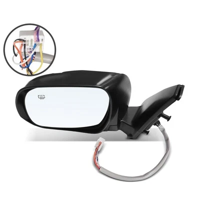 Espejo retrovisor calefactor eléctrico conductor con ajuste eléctrico para Toyota 4Runner 2010-2013 negro Foto 1 de 4