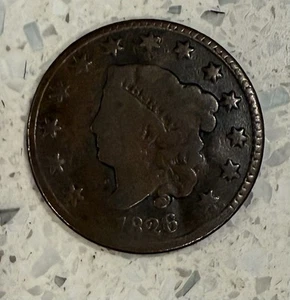 1826 U.S. Coronet Head One Large Cent - Bild 1 von 2
