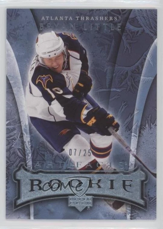 2007-08 Upper Deck Artifacts Rookie Blue /25 Bryan Little #227 Rookie RC - Image 1 of 2