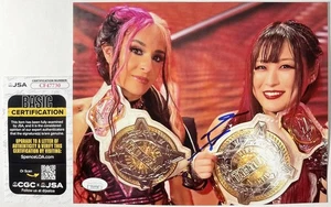 WWE NXT IYO SKY Signed 8x10 Photo F Authentic Autograph Damage CTRL JSA COA - Picture 1 of 1