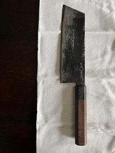 Takeda Klinge Nas Cakiri Messer 30 cm japanisch blau Kochmesser gebraucht - Bild 1 von 24