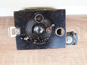 Contessa Nettel Duchessa 4,5x6cm Lens Triotar 6,3/7,5cm FOR PARTS OR REPAIR, - Picture 1 of 9
