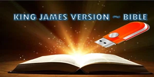 King James Version Audio Bible KJV Christian Audiobook All 66 Books on mp3 - Picture 1 of 9