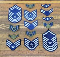 USAF Air Force Senior Musician Band Qualification OD Green & Blue badge patch
