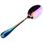 Rainbow Stainless Steel Spoon Cutlery Table Dinner Soup Tea Cream Tableware>