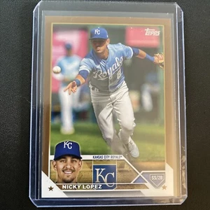 2023 Topps Update-Nicky Lopez #US151-Gold 0804/2023 - Picture 1 of 3