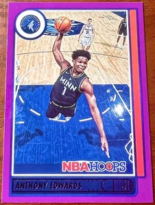 SP Anthony Edwards 2021-22 NBA Reifen lila parallel #151 - Bild 1 von 2