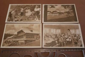 vier tolle alte Karten - Arbeiterwohlfahrt - Kindererholungsfürsorge 20-30er Jah - Picture 1 of 3