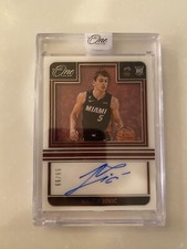 2022-23 Panini One And One Basketball Nikola Jovic 59/99 Rookie Autograph