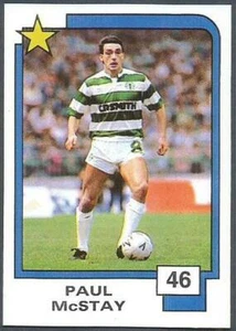 PANINI SOCCER SUPERSTARS 1988- #046-CELTIC-PAUL McSTAY - Imagen 1 de 1