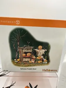 VTG Department 56 Halloween Village Accessory Retired 2001 Pumpkin Stand #52956 - Picture 1 of 24