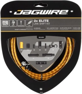 Jagwire 2x Elite Link Schaltkabel Kit SRAM/Shimano mit polierter ultra-glatter Kabine - Bild 1 von 2