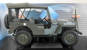 Solido 1/18 Scale - 8075 Jeep Willy's US Army car - Picture 1 of 4