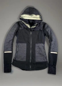 Lululemon Jacke Fleece Keen Jacket lll Gr. 4 reflektierend Winter abnehmbare Kapuze - Bild 1 von 22