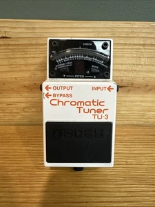 Boss TU-3 Chromatic Tuner Pedal with Bypass - Picture 1 of 5