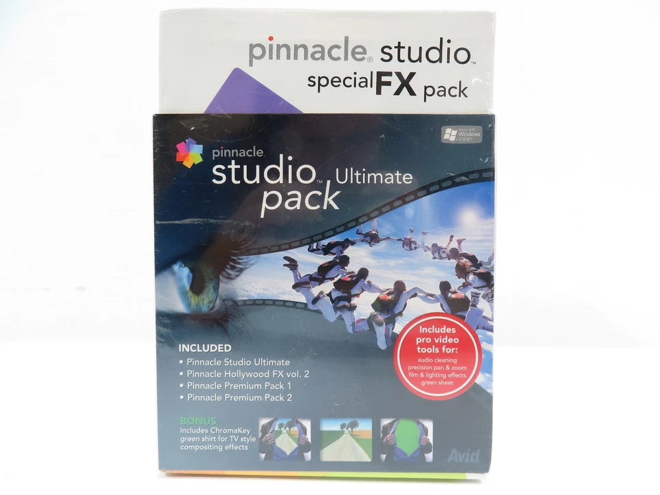 Pinnacle Studio - Ultimate Pack Software - New & Sealed - Rare Retro Fx Pack - Image 1 of 1