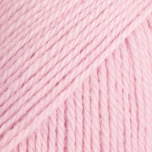 DROPS Flora 21 UNI Pink Knitting and Crochet Yarn - Picture 1 of 1