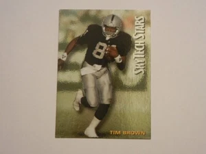 1994 SKYBOX FOOTBALL TIM BROWN #ST12 OAKLAND RAIDERS SKYTECH STARS - Picture 1 of 6