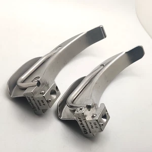 2 Upsher Laryngoscope Blade Macintosh #3 Anesthesia Intubation Stainless Steel - Picture 1 of 1