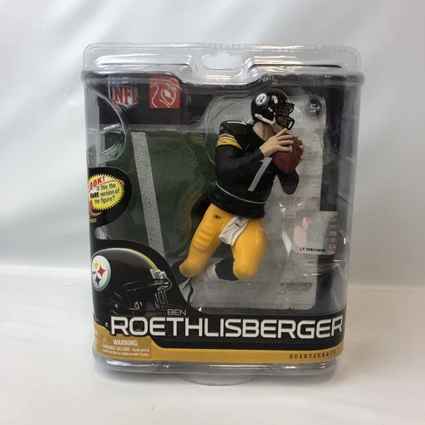 NEW Mcfarlane Toy NFL Series 28 Ben Rothlisberger 2011 Pittsburg Steelers Figure Cover