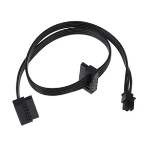 45CM mini 4 Pin to 2 Sata SSD power supply cable for lenovo M410 M610 M415 BuEI - Afbeelding 1 van 9