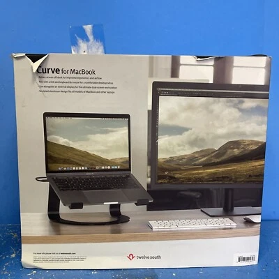 TWELVE SOUTH CURVE DESKTOP STAND FOR MACBOOK 12-708 - Image 1 of 4